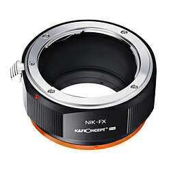 K＆F Concept レンズマウントアダプター KF-NFX.P (ニコンFマウントレンズ → 富士フイルムXマウント変換） KFNFX.P
