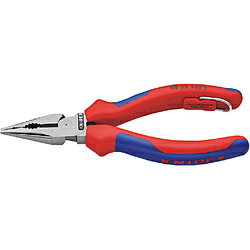 KNIPEX社 KNIPEX ニードルノーズペンチ落下防止付 0822145TBK