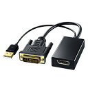 SANWA SUPPLY(TTvC) fϊA_v^ [DisplayPort IXX DVI] USB-AIXd ubN AD-DPFDV01 mDVIDisplayPortn ADDPFDV01