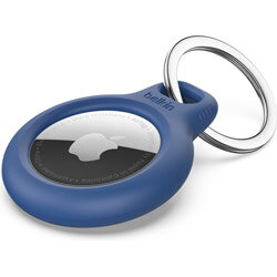 BELKIN AirTag用キーリング保護ケース ブルー F8W973BTBLU F8W973BTBLU