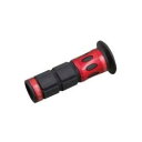 デイトナ PRO-GRIP #744 STDラバー 115mm 貫通 ブラック/レッド 98100 98100
