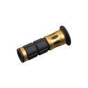 デイトナ PRO-GRIP #744 STDラバー 115mm 貫通 ブラック/ゴールド 98102 98102