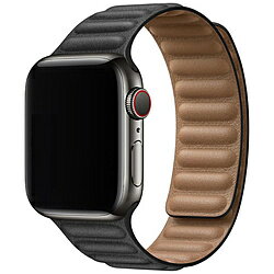 アイキューラボ AppleWatch 40mm/38mm用 マグネットホールドバンド ブラック IQAWLMG40BK IQAWLMG40BK