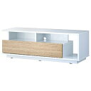 ハヤミ工産 32V~55V型対応テレビ台 TV-EL125W ホワイト TVEL125W 【お届け日時指定不可】