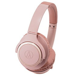 Sound-Isolating Type - audio-technica(オーディオテクニカ) ATH-SR30BT PK ピンク【マイク対応】 ブルートゥースヘッドホン ATHSR30BTPK [振込不可]