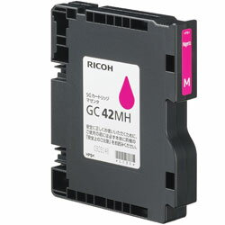 RICOH(リコー) 【純正】プリンターインク SGカートリッジ マゼンタ Lサイズ GC42MH GC42MH