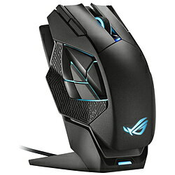 ASUS(エイスース) ゲーミングマウス P707 ROG SPATHA X ブラック ［光学式 /有線／無線(ワイヤレス) /12ボタン /Bluetooth・USB］ P707ROGSPATHAX