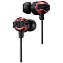 JVCケンウッド HA-FX33X(レッド&ブラック)HA-FX33X-RB<1.2mコード>【重低音モデル】 カナル型イヤホン HAFX33XRB