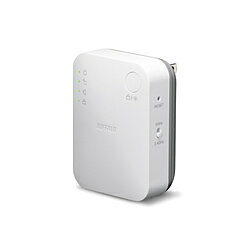 BUFFALO(バッファロー） WEX-733DHP2 Wi-Fi中継機【コンセント直挿し】 AirStation ホワイト ［Wi-Fi 5(ac)］ WEX733DHP2 【864】