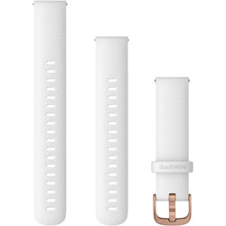 GARMIN(ガーミン) Quick Release バンド 18mm White Silicone / Rose Gold 010-12932-0K 010129320K