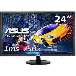 ASUS(エイスース) VP248H-R ゲーミングモニター Gaming ブラック ［24型 /フルHD(1920×1080) /ワイド］ VP248HR [振込不可] [代引不可]