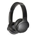 audio-technica(オーディオテクニカ) ブルートゥースヘッドホン ブラック ATH-S220BT BK ［リモコン・マイク対応 /Bluetooth］ ATHS220BTBK [振込不可] [代引不可]