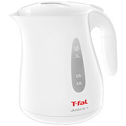 ティファール ジャスティン T-FAL ジャスティン プラス ホワイト KO4901JP ［1.2L］ KO4901JP 【864】 [振込不可]