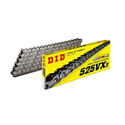 大同工業 バイク用チェーン サイズ：140L STEEL 525VX3-140ZBSTEEL 525VX3140ZBSTEEL