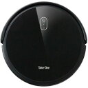 【中古】TAKEONE ロボット掃除機 Take-One ブラック X5 〔箱破損品〕【291-ud】