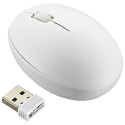 オーム電機 マウス 抗菌 ホワイト PC-SMW01BS3SR-W ［BlueLED /無線(ワイヤレス) /3ボタン /USB］ PCSM..