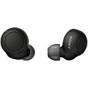 SONY(ソニー) 完全ワイヤレスイヤホン ブラック WF-C500 BZ マイク対応 /ワイヤレス(左右分離) /Bluetooth WFC500BZ