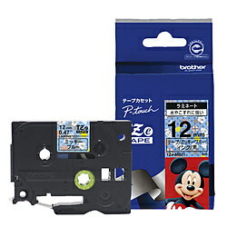 brother(ブラザー) ラベルライター用キャラクターテープ (12mm幅/黒文字/ミッキーブルー) TZ-EMB31 TZEMB31 brother(ブラザー) ラベルライター用キャラクターテープ (12mm幅/黒文字/ミッキーブルー) TZ-EMB31 TZEMB31
