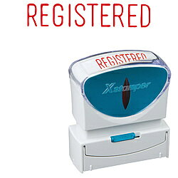 シヤチハタ ビジネスキャップレスB型　赤　REGISTERED X2-B-11012 X2B11012