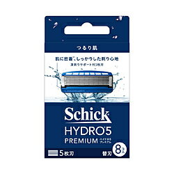 シック 【シックジャパン】ハイドロ5 プレミアム つるり肌へ 替刃(8コ入)