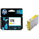 hp(エイチピー) 【純正】 CB320HJ 純正プリンターインク 178 イエロー CB320HJ