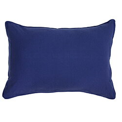 小栗 枕カバー　綿ニットカラー　43×90cm　綿100％ メリーナイト(MerryNight) ネイビー NT4390-72 ［43×90cm /大きめサイズ］ NT4390_72