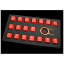 TAIHAO ̥åסUS Rubber Gaming Backlit 18 å th-rubber-keycaps-red-18 RUBBERSRED18