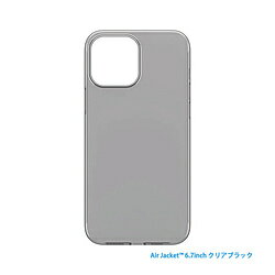 樂天商城 - パワーサポート iPhone 13 Pro Max対応 6.7inch Air Jacket クリアブラック PIPC73