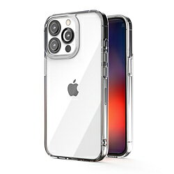 塼 iPhone 13 Pro MAX Hybrid Cushion Case - Crystal JTHC13PMCR