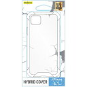 Owltech(IEebN) iPhone 13p _炩fނƃn[hP[Xłƒ[ی삷 ϏՌnCubhP[X HYBRID COVER OWLCVID6109CL