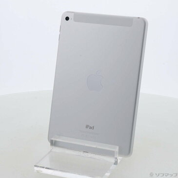 【中古】Apple(アップル) iPad mini 4 128GB シルバー MK772J/A SIMフリー【291-ud】