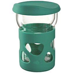 LEONARDO シリコンボディガード付き ダブルウォール モバイルコーヒータンブラー グリーン Ingiro [340..