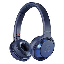 audio-technica(オーディオテクニカ) SOLID BASS ブルー ATH-WS330BT BL【マイク対応】【重低音モデル】 ブルートゥースヘッドホン ATHWS330BTBL 振込不可