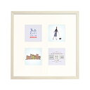 万丈 3wayましかくフレーム 30角 ホワイト 3SQFR-30WH 3SQFR30WH