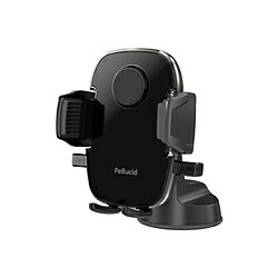 ペルシード PPH2107 車内用品 スマホホルダー ワンタッチ開閉 スマホホルダー 吸盤固定タイプ 対応サイズ：(幅)：約55～88mm／厚み：約20mmまで／ホルダー部耐荷重：約280g以下 PPH2107 PPH2107