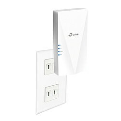TPLINK RE600X Wi-Fi中継機【コンセント直挿し】 1201+574Mbps AX1800 ［Wi-Fi 6(ax)］ RE600X