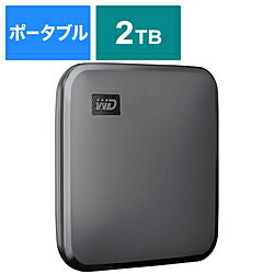 Western Digital WDBAYN0020BBK-JESN 外付けSSD USB-A接続 WD Elements SE SSD ［2TB /ポータブル型］ WDBAYN0020BBKJESN