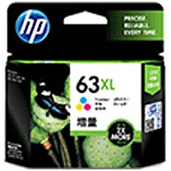 HP (HP Corporation) Genuine Printer Ink Cartridge F6U63AA 63XL 3-Color [Bank Transfer Not Accepted]