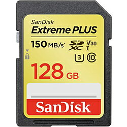 SanDisk サンディスク SanDisk エクストリーム プラス SDXC UHS-I 128GB SDSDXW5-128G-JBJCP ［128GB /Class10］ SDSDXW5128GJBJCP 【ビックカメラグループ専用モデル】【sof001】 [振込不可] …