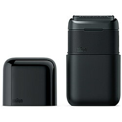 ブラウン モバイル シェーバー Braun mini ブラック M-1012 ［2枚刃 /AC100V-240V］ M1012 [振込不可]