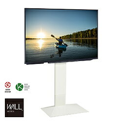 ナカムラ 32〜80V型対応 テレビスタンド WALL V3 ハイタイプ サテンホワイト WLTVB6111 WLTVB6111