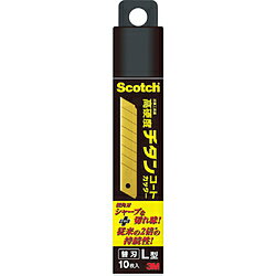 3Mジャパン 3M スコッチ チタンコートカッターLサイズ用替え刃10枚入り TI-CRL10 TICRL10