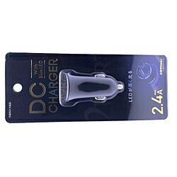  USB-DCŴۥޡICֺܼѽŴ(㡼㡼)2.4A 2ݡ(USB-A2) NH-DCU224BK ֥å NH-DCU224BK 2ݡ /Smart ICб NHDCU224BK