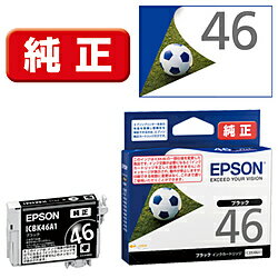 EPSON(エプソン) 純正プリンターインク サッカーボール ブラック ICBK46A1 ICBK46A1