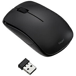 Nakabayashi マウス (Chrome/Mac/Windows11対応) ブラック MUS-RKT186BK ［BlueLED /無線(ワイヤレス) /3ボタン /USB］ MUSRKT186BK