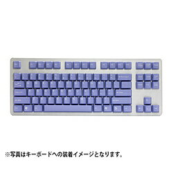 TAIHAO 〔キーキャップ〕 英語配列 ABS Double shot Keycap set パープルウェーブ th-purple-wave-keycap-set PURPLEWAVESET