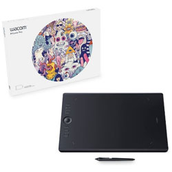これまでにない最高の性能を誇るWacom Intuos Pro■Create better 進化したペン筆圧レベル8192レベルディスプレイ端を含め、ペンの正確さが向上ペンの追従性の向上（ソフトウェアやOSによる）【製品仕様】外形寸法：425 x 287mm読取範囲：311 x 216mm筆圧レベル：8192レベルオーバーレイシート：交換式（オプション品）マルチタッチ機能：ありワイヤレス機能：Smart Ready（Bluetooth 4LE、Classic）メモリ機能：あり質量：1.3kg製品構成：本体、USBケーブル、Wacom Pro Pen 2、ペンスタンド、クイックスタートガイド、保証書本体サイズ430（L）×287（W）×8（H）mmその他サイズ311×216mmサイズLシリーズIntuos Pro筆圧レベル8192レベル付属品Wacom Pro Pen2(消しゴム付き筆圧ペン)、ペンスタンド(替え芯(標準芯6本、フェルト芯4本)付属)、USBケーブル(USB Type-C-USB)、クイックスタートガイド、レギュレーションシート、オンラインマニュアル、重要な製品情報(IPI)これまでにない最高の性能を誇るWacom Intuos Pro