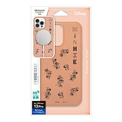 Rakuten - PGA iPhone 13 Pro用 MagSafe対応 抗菌ハイブリッドケース　ミニーマウス Premium Style ミニーマウス PG-DMGPT21N02MNE PGDMGPT21N02MNE
