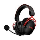 HYPERX 4P5D4AA ゲーミングヘッドセット Cloud Alpha Wireless レッド ［ワイヤレス（USB） /両耳 /ヘッドバンドタイプ］ 4P5D4AA