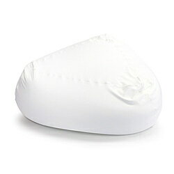 MOGU 【ビーズソファ】三角フィットソファ本体のみ ホワイト MOGU 【ビーズソファ】三角フィットソファ本体のみ ホワイト
